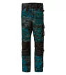 Rimeck Vertex Camo - Férfi munkanadrág - Terepmintás petrol - 52