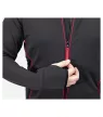Rimeck Vertex - Sima, rugalmas, gyorsan száradó anyagú sztreccs polár férfi felső - Ébenszürke - XL