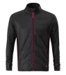 Rimeck Vertex - Sima, rugalmas, gyorsan száradó anyagú sztreccs polár férfi felső - Ébenszürke - 3XL