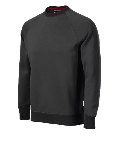 RIMECK Vertex férfi pulóver - Ébenszürke - L