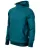 RIMECK Vertex Hoodie - Kapucnis, kenguru zsebes férfi pulóver - Petrol kék - M