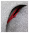 RIMECK Vertex Hoodie - Kapucnis, kenguru zsebes férfi pulóver - Ébenszürke - L