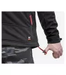 Rimeck Vertex - Meleg softshell membrános, hővisszaverő zónás téli softshell férfi kabát - Fekete - 3XL