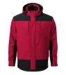 Rimeck Vertex - Meleg softshell membrános, hővisszaverő zónás téli softshell férfi kabát - Marlboro piros - M