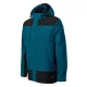 Rimeck Vertex - Meleg softshell membrános, hővisszaverő zónás téli softshell férfi kabát - Petrol kék - S