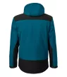 Rimeck Vertex - Meleg softshell membrános, hővisszaverő zónás téli softshell férfi kabát - Petrol kék - L