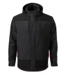 Rimeck Vertex - Meleg softshell membrános, hővisszaverő zónás téli softshell férfi kabát - Ébenszürke - S