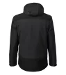 Rimeck Vertex - Meleg softshell membrános, hővisszaverő zónás téli softshell férfi kabát - Ébenszürke - 2XL