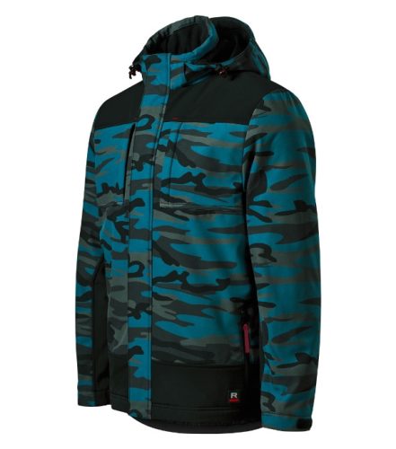 Rimeck Vertex Camo téli softshell férfi kabát