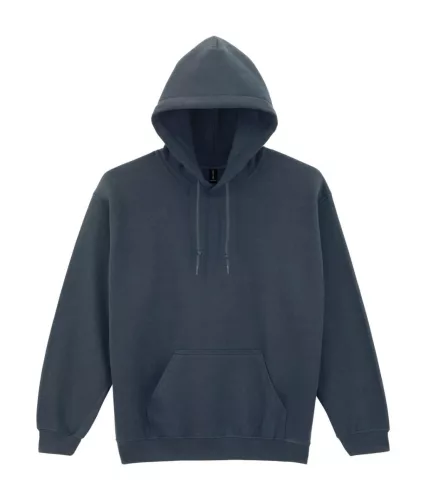 Gildan HEAVY BLEND™ - Kapucnis, kenguruzsebes unisex pulóver - Dark Heather - 2XL
