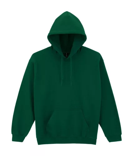 Gildan HEAVY BLEND™ - Kapucnis, kenguruzsebes unisex pulóver - Fan Dark Green - M
