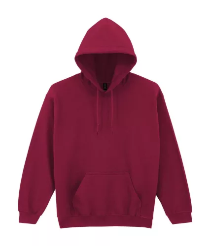 Gildan HEAVY BLEND™ - Kapucnis, kenguruzsebes unisex pulóver - Garnet - 2XL