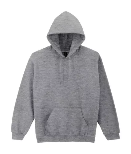 Gildan HEAVY BLEND™ - Kapucnis, kenguruzsebes unisex pulóver - Graphite Heather - M