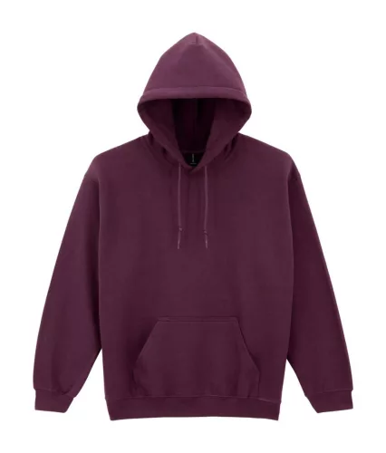 Gildan HEAVY BLEND™ - Kapucnis, kenguruzsebes unisex pulóver - Maroon - 3XL