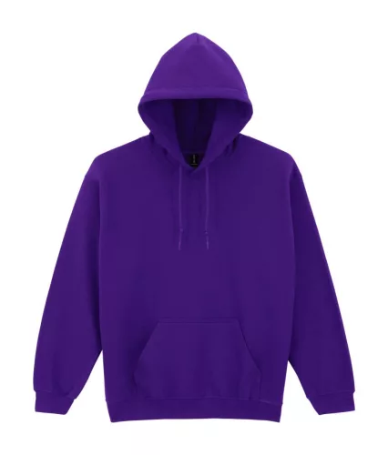 Gildan HEAVY BLEND™ - Kapucnis, kenguruzsebes unisex pulóver - Lila - S