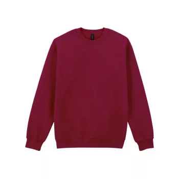 Gildan HAMMER - Környakas unisex pulóver - Garnet - L