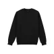 Gildan HAMMER - Környakas unisex pulóver - Pitch Black - L