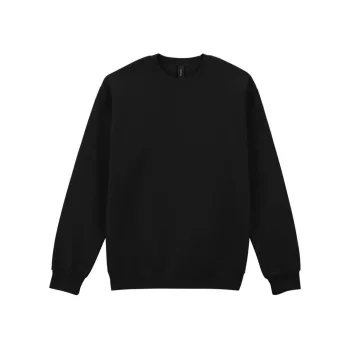 Gildan HAMMER - Környakas unisex pulóver - Pitch Black - M