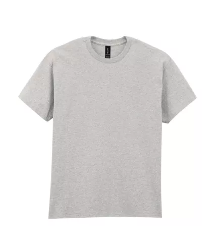 Gildan ULTRA COTTON™ - 100% Pamut, klasszikus szabású unisex póló - Hamuszürke - 2XL