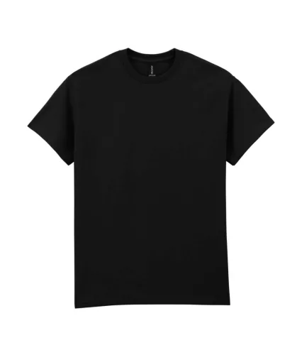 Gildan ULTRA COTTON™ - 100% Pamut, klasszikus szabású unisex póló - Fekete - 5XL