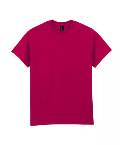 Gildan ULTRA COTTON™ - 100% Pamut, klasszikus szabású unisex póló - Cardinal Red - S