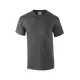 Gildan ULTRA COTTON™ - 100% Pamut, klasszikus szabású unisex póló - Dark Heather - L