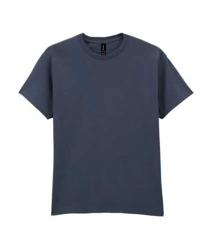 Gildan ULTRA COTTON™ - 100% Pamut, klasszikus szabású unisex póló - Heather Navy - L