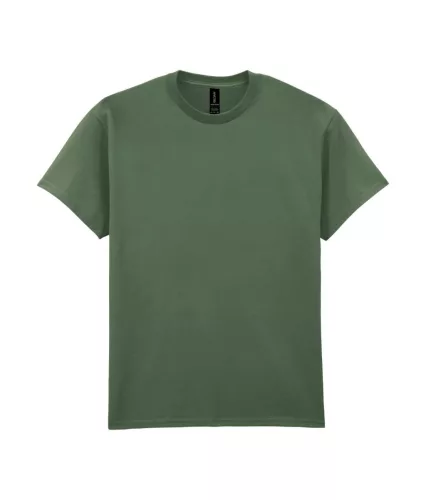 Gildan ULTRA COTTON™ - 100% Pamut, klasszikus szabású unisex póló - Military Green - 2XL