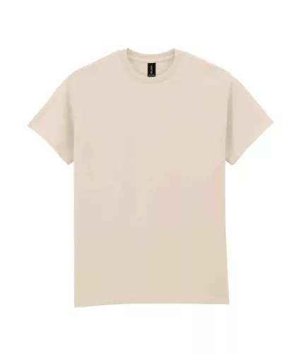 Gildan ULTRA COTTON™ - 100% Pamut, klasszikus szabású unisex póló - Natural - 3XL