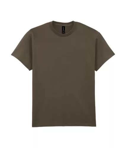 Gildan ULTRA COTTON™ - 100% Pamut, klasszikus szabású unisex póló - Oliva - L