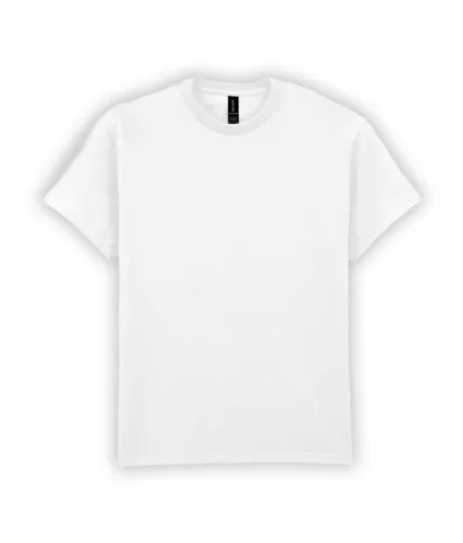 Gildan ULTRA COTTON™ - 100% Pamut, klasszikus szabású unisex póló - Fehér - 2XL