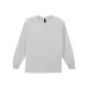 Gildan ULTRA COTTON™ -  Hosszú, passzés ujjú unisex póló - Hamuszürke - M