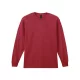 Gildan ULTRA COTTON™ -  Hosszú, passzés ujjú unisex póló - Cardinal Red - S