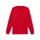 Gildan ULTRA COTTON™ -  Hosszú, passzés ujjú unisex póló - Piros - S
