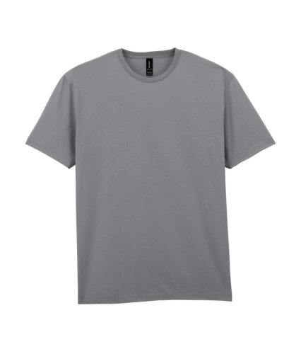 Gildan LIGHT COTTON  - 100% pamut, kerek nyakú unisex póló - Charcoal - 5XL