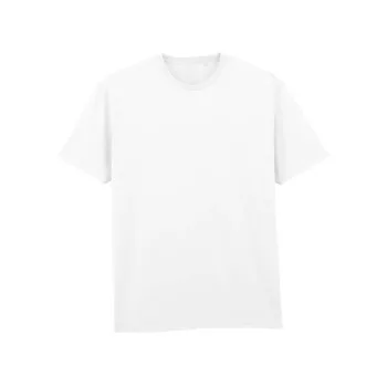   Gildan LIGHT COTTON - Címke nélküli unisex póló - Fehér - M