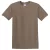 Gildan HEAVY COTTON™ - 100% pamut, kerek nyakú unisex póló - Szavanna barna - 2XL
