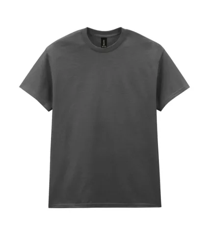 Gildan HEAVY COTTON™ - 100% pamut, kerek nyakú unisex póló - Charcoal - 2XL