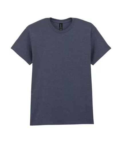 Gildan HEAVY COTTON™ - 100% pamut, kerek nyakú unisex póló - Dark Heather - 2XL
