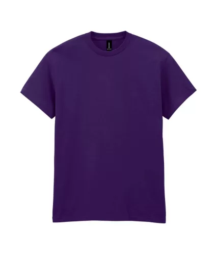 Gildan HEAVY COTTON™ - 100% pamut, kerek nyakú unisex póló - Fan Dark Purple - 2XL