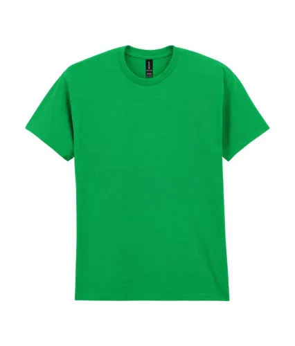 Gildan HEAVY COTTON™ - 100% pamut, kerek nyakú unisex póló - Irish Green - 2XL