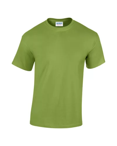 Gildan HEAVY COTTON™ - 100% pamut, kerek nyakú unisex póló - Kiwi - 2XL