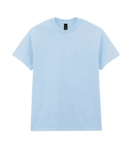 Gildan HEAVY COTTON™ - 100% pamut, kerek nyakú unisex póló - Light Blue - 2XL