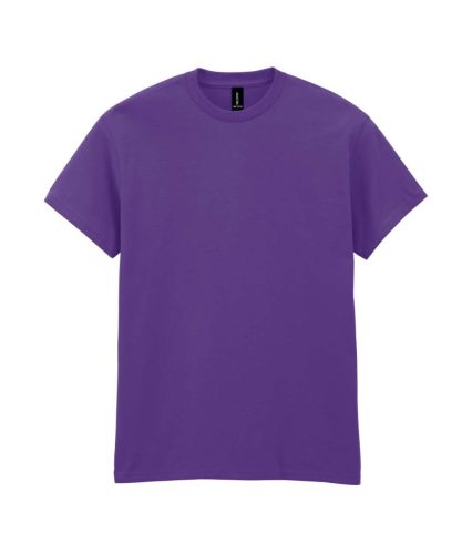 Gildan HEAVY COTTON™ - 100% pamut, kerek nyakú unisex póló - Lilac - S