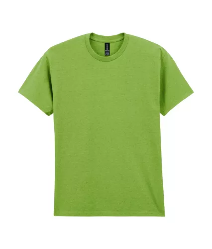 Gildan HEAVY COTTON™ - 100% pamut, kerek nyakú unisex póló - Lime - S