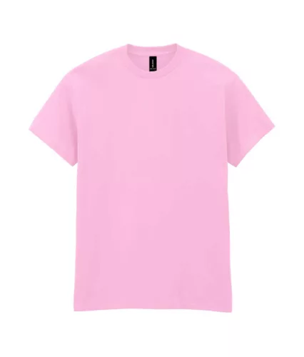 Gildan HEAVY COTTON™ - 100% pamut, kerek nyakú unisex póló - Light Pink - 2XL