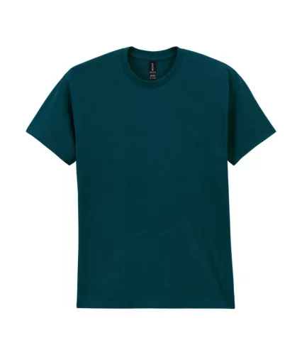Gildan HEAVY COTTON™ - 100% pamut, kerek nyakú unisex póló - Éjkék - S