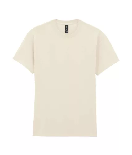 Gildan HEAVY COTTON™ - 100% pamut, kerek nyakú unisex póló - Natural - 2XL