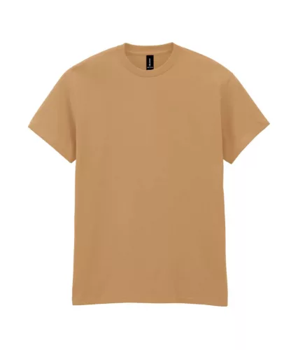 Gildan HEAVY COTTON™ - 100% pamut, kerek nyakú unisex póló - Old Gold - 3XL