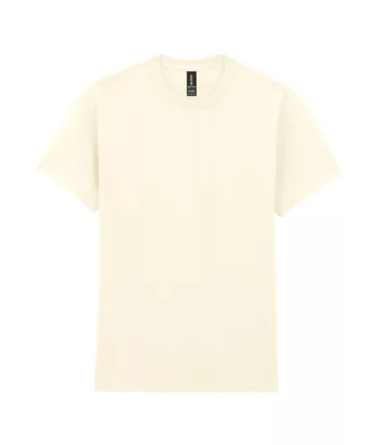 Gildan HEAVY COTTON™ - 100% pamut, kerek nyakú unisex póló - Off White - 4XL